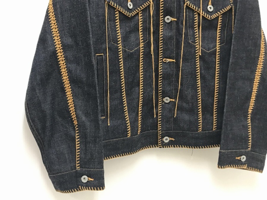 ジャケット・アウター doublet BIG STITCH DENIM BLOUSON 20AW ダブレット doublet big stitch denim blouson