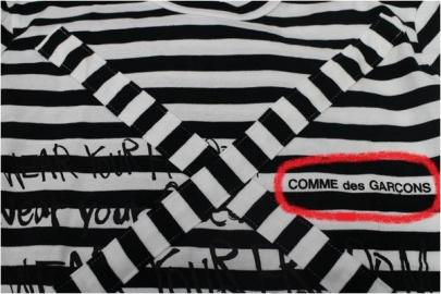 「comme des garconのギャルソン 」