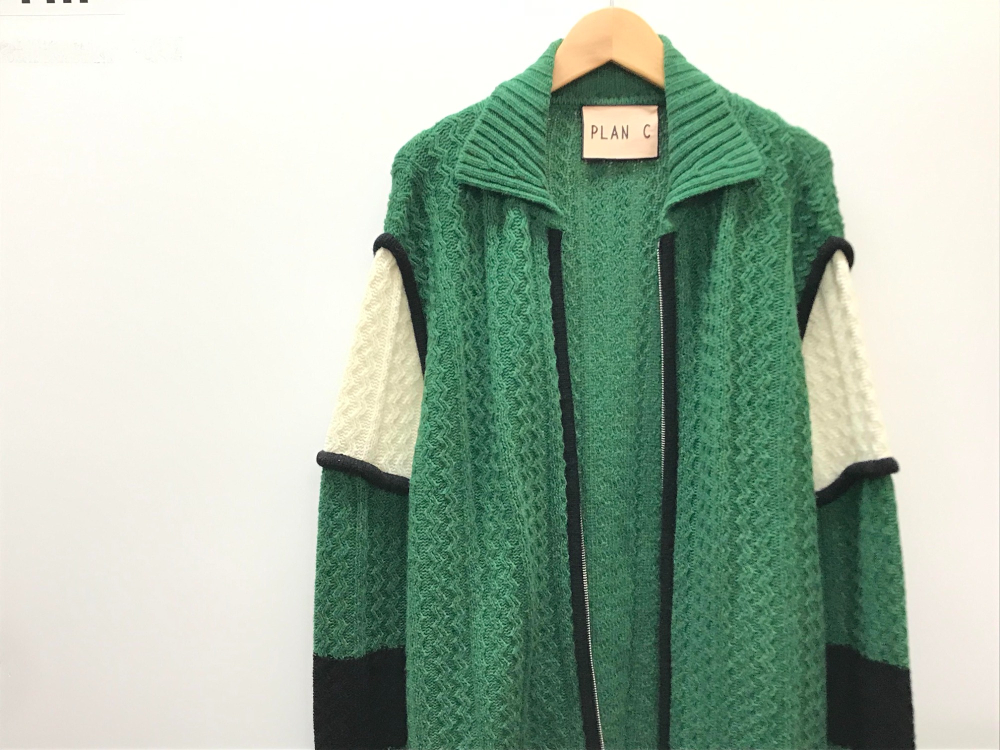 人気インポートブランド【PLAN C/プランシー】LONG SLV CARDIGAN WITH ...