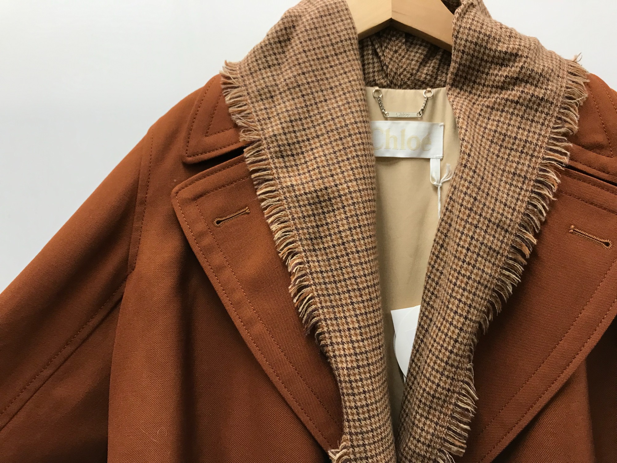 人気ラグジュアリーブランド【 Chloe / クロエ 】ブランケット  