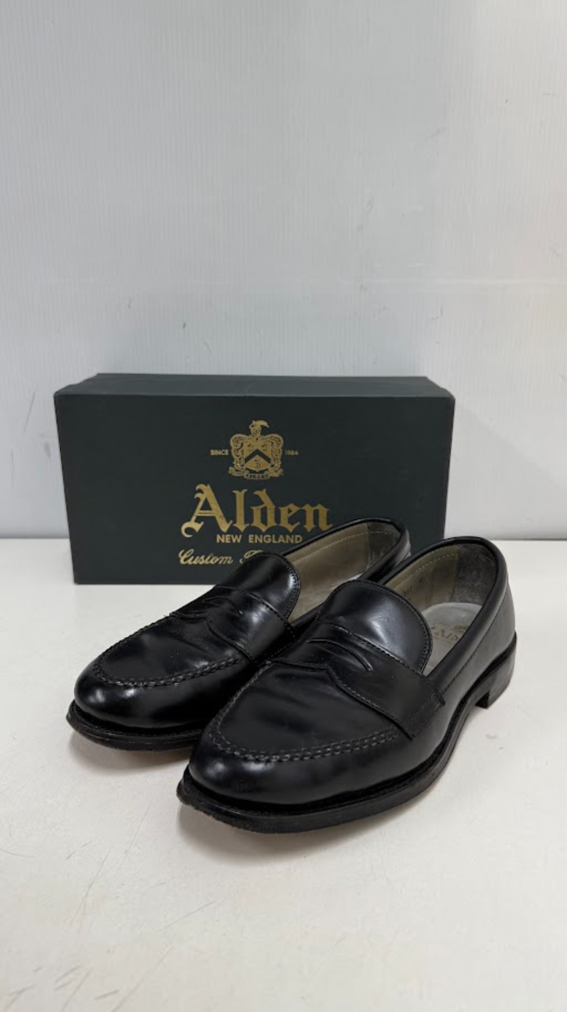 オールデン ローファー コードバン ペニーローファー ALDEN