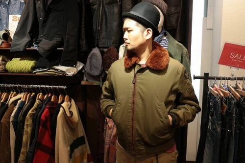 バズリクソンズのフライトジャケット