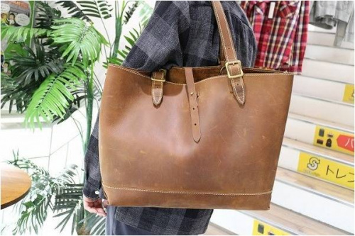 トートバッグのレザー