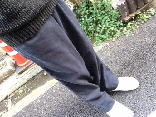 ワイドパンツのkolor/BEACON