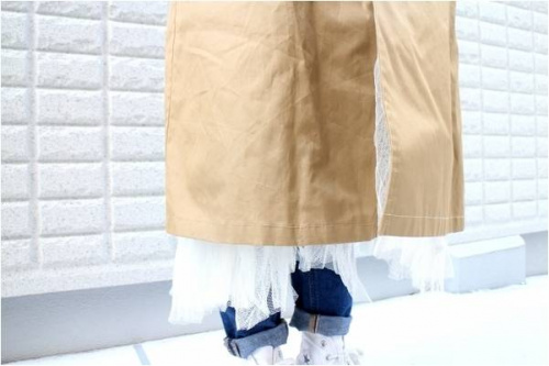 チュールのトレンチ