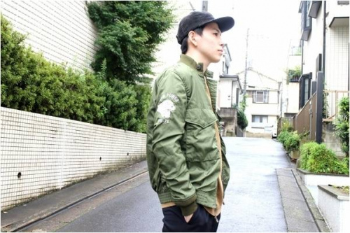 ヒステリックグラマーのMA-1