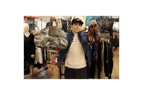 戸越銀座の古着