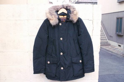 ウールリッチのアークティックパーカー