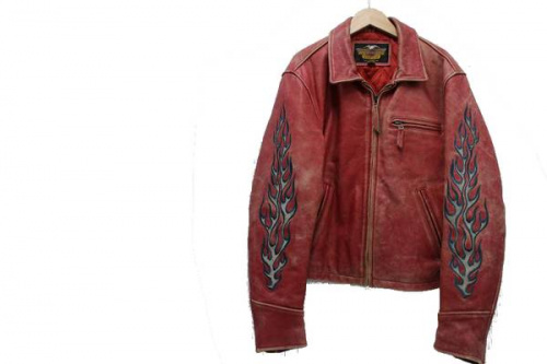 レザーのハーレー