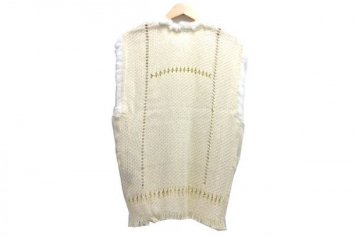 ニットのフリンジ