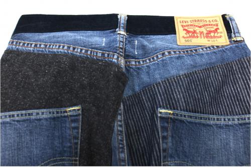 デニムパンツのメンズ