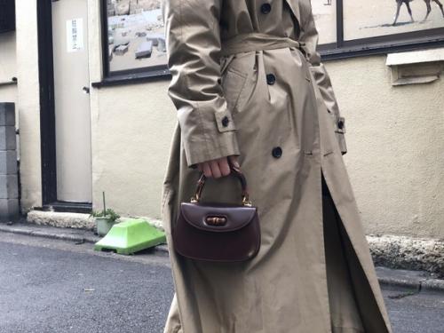 オールドバンブーハンドルショルダーバッグの買取