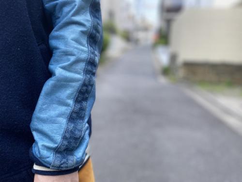 インディゴ刺繍スカジャンの買取