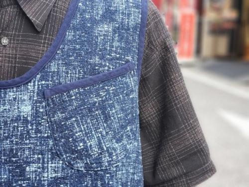 ポータークラシックのPEELED CLOTH PULLOVER VEST