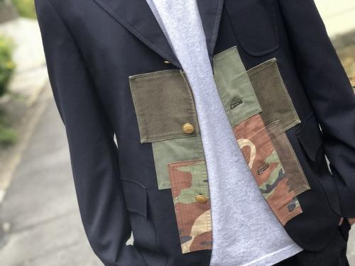 パッチワークカスタムテーラージャケットの買取