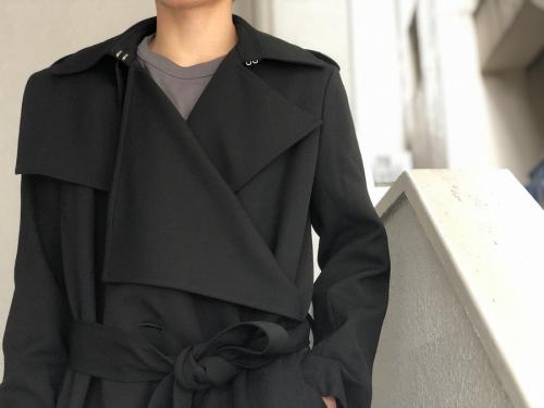 ウールギャバオーバートレンチコートの買取