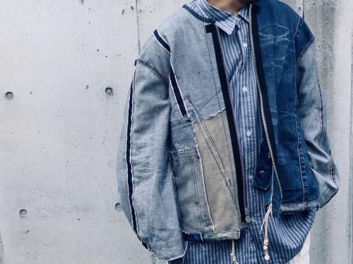 クロのデニムジャケット
