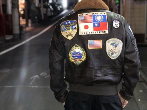 コックピットユーエスエーのTOP GUN G-1フライトジャケット