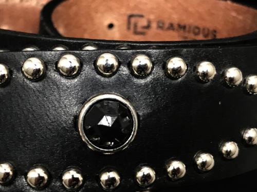 ラミダス×ウルフヘッドのスタッズベルト