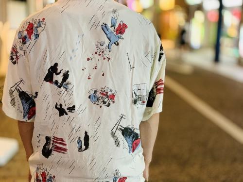 ポータークラシックのアロハシャツ