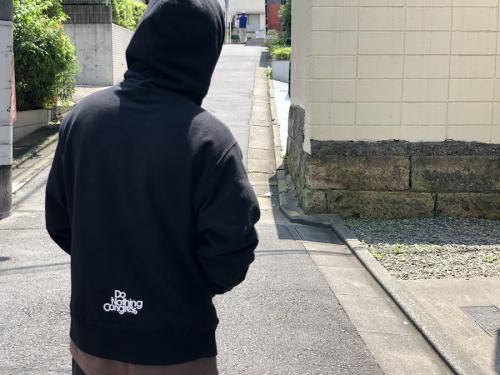 ロゴプリントプルオーバーパーカーのブランド買取