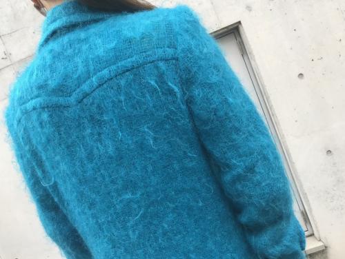 モヘヤダブルコート