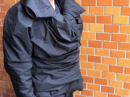 イッセイミヤケの中綿ジャケット