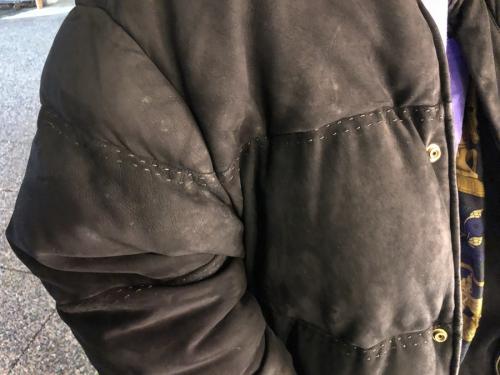 エルメスのヌバックレザージャケット