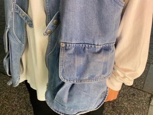 スノーピークのインディゴタキビベスト