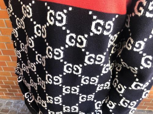 GG＆ストライプニットセーターのブランド買取