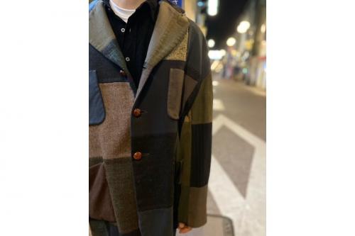 オールドパッチワーククレイジーパターン3Bジャケットのブランド買取