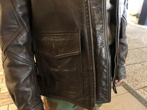 G-8ライダーゴートスキンフライトジャケットのブランド買取