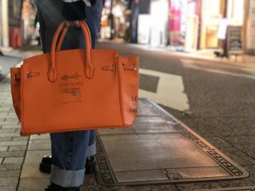 ペイントハンドバッグの古着買取
