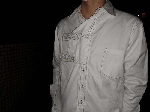 デザインステッチシャツの古着買取