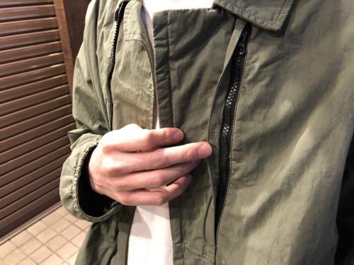 コットンナイロンジップブルゾンのブランド買取