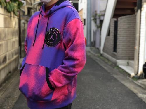 パリサンジェルマン　パーカー　2XL　ピンク　パープル　ジョーダン JORDAN BRAND（ジョーダンブランド）の「JORDAN BRAND