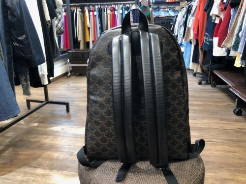 セリーヌのトリオンフキャンバスバックパック