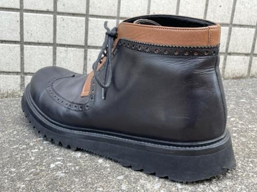 ディオール オムのレースアップブーツ