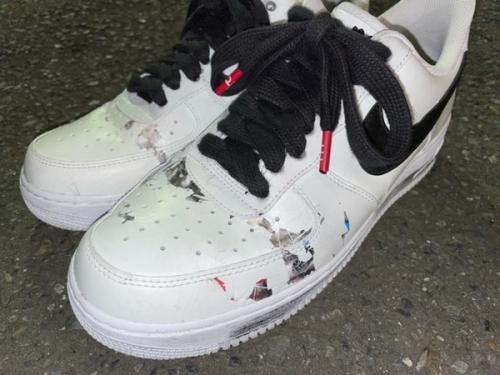 ナイキ×ピースマイナスワンのAIR FORCE 1 PARANOISE