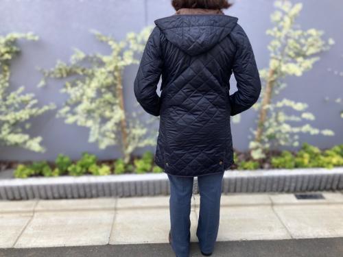 マッキントッシュフィロソフィーのキルティングコート