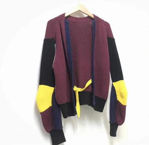 トーガ プルラのCrochet knit pullover