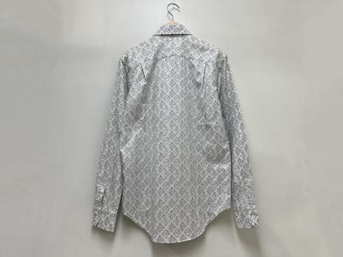 ルイヴィトン　ヴァージル・アブローのモノグラムフラワーパターンコットンシャツ