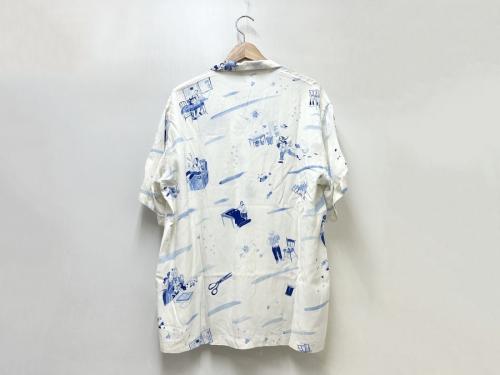 ポータークラシックのオープンカラーシャツ