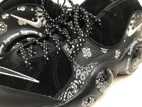 エアズームフライト95のsupreme nike ペイズリー柄 ボックスロゴ