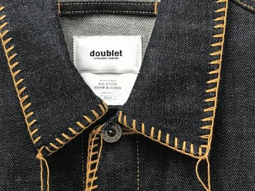 ダブレットのBIG STICH DENIM BLOUSON