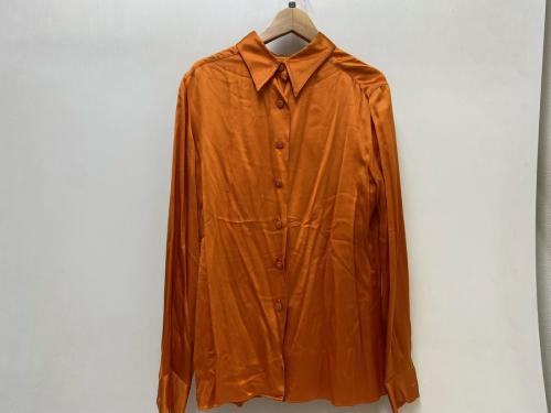 ココボタンシルクシャツのレディース