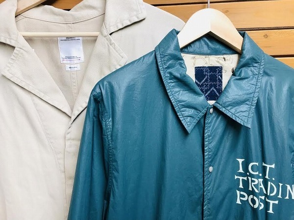 VISVIMジャケット・コート入荷致しました。[2019.07.18発行