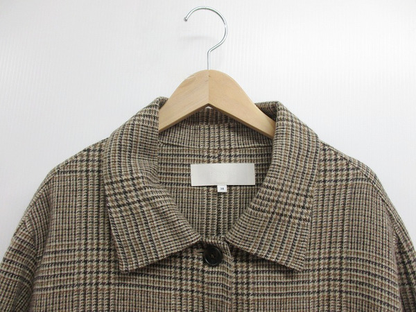 女性が喜ぶ♪ todayful チェックステンカラーコート blog.topoleiloes