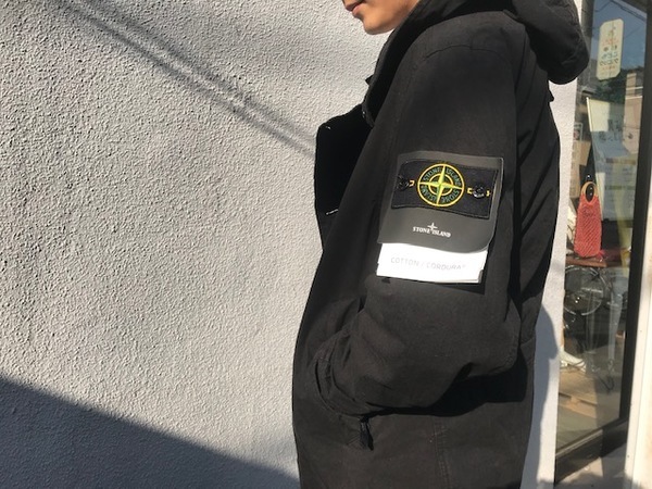 STONE ISLAND/ストーンアイランド】 Cotton Cordura Hooded Jacket入荷