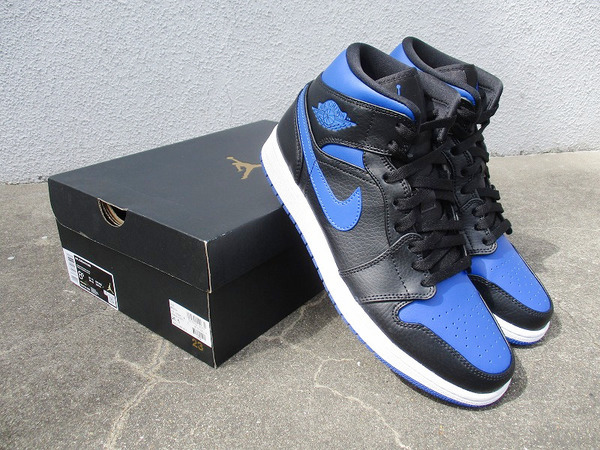 NIKE/ナイキ】AIR JORDAN 1 MID ROYALのご紹介です。[2020.05.15